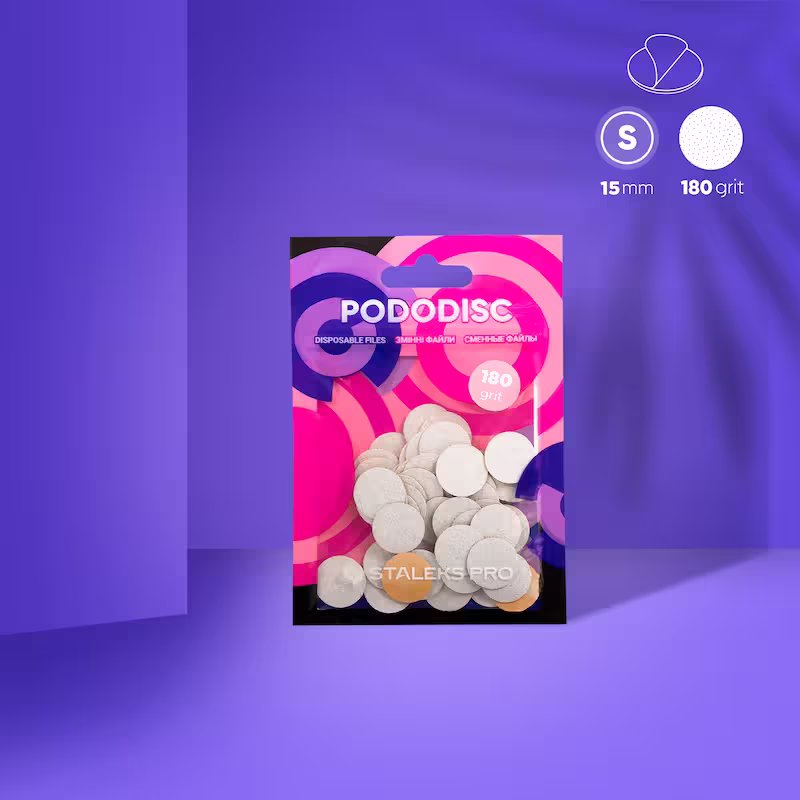 Pododisc brusni papiri za pedikuru disk S 180/50 kom.