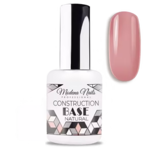 pojacana baza za produzivanje i jacanje noktiju veliko pakiranje od 15 ml u natural nude nijansi